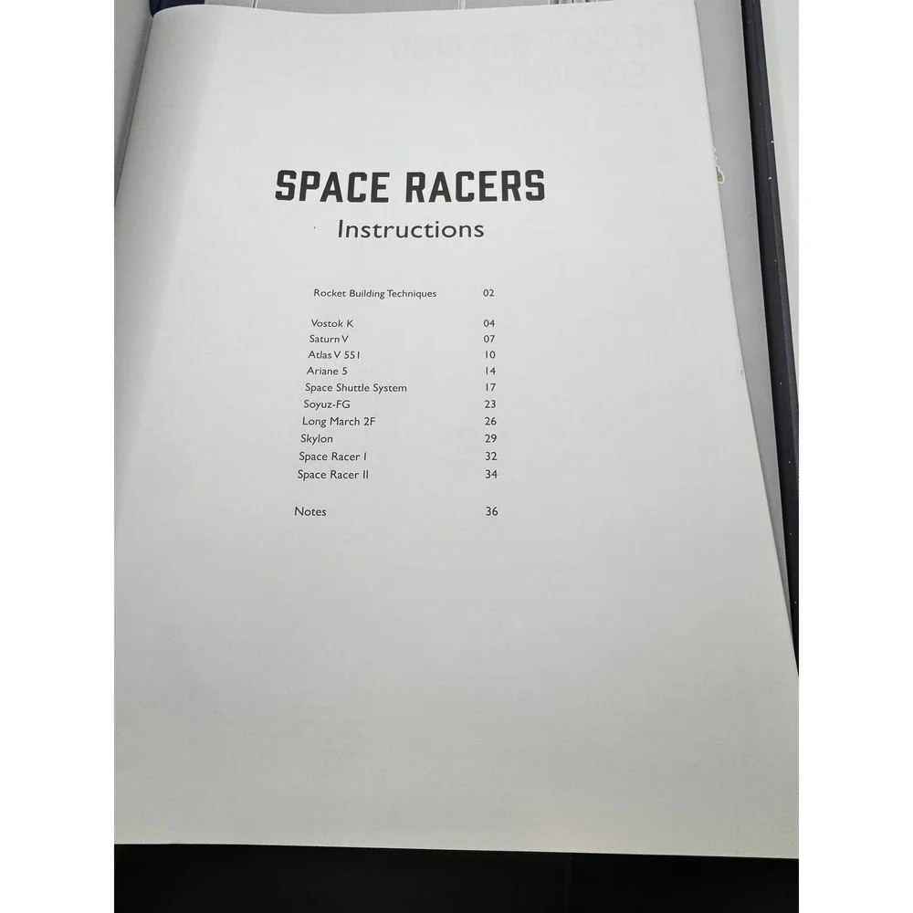 Space Racers Make Your Own Paper Rockets Kit Saturn V Space Shuttle 9 Models